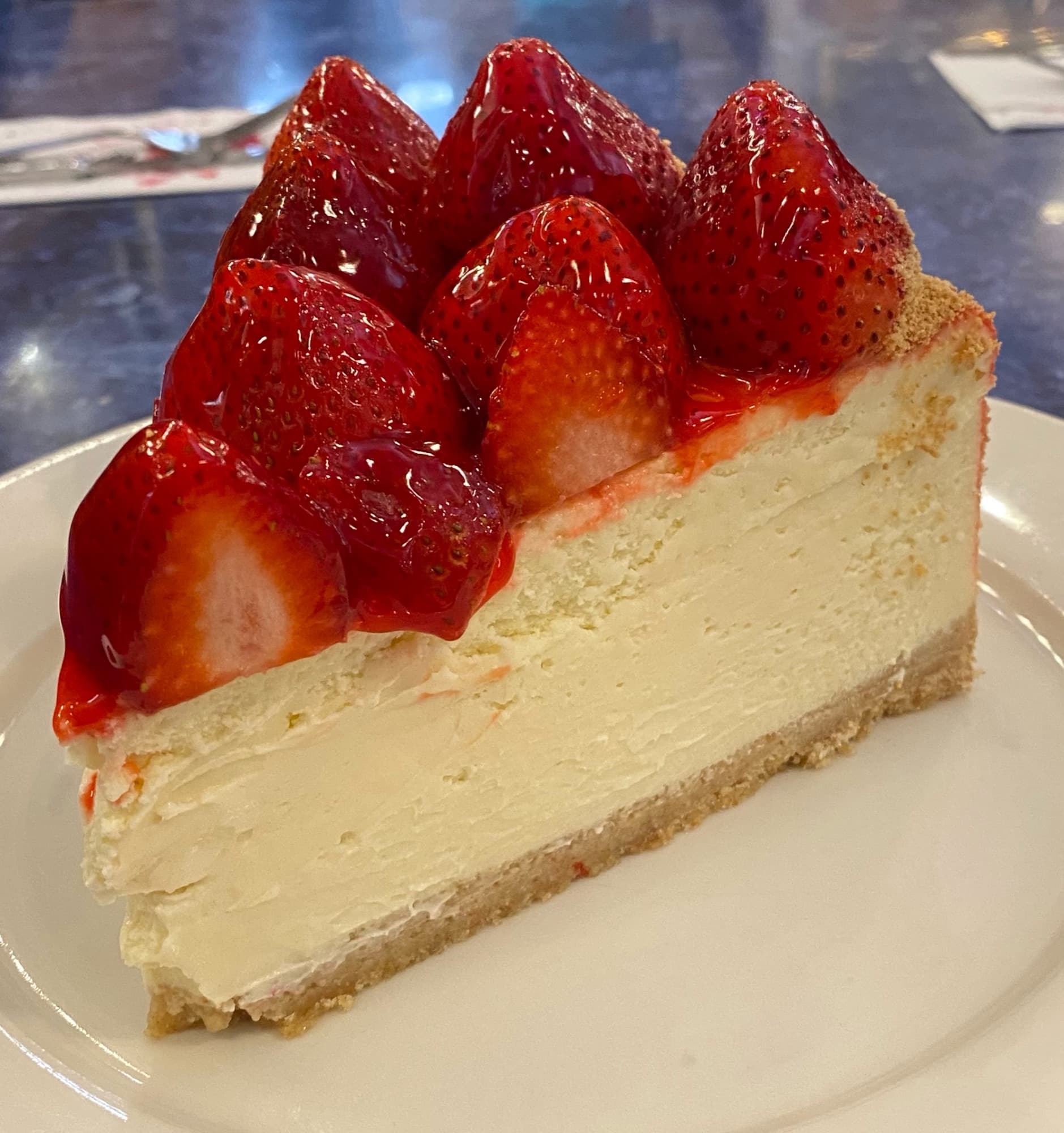 N.Y. style cheesecake